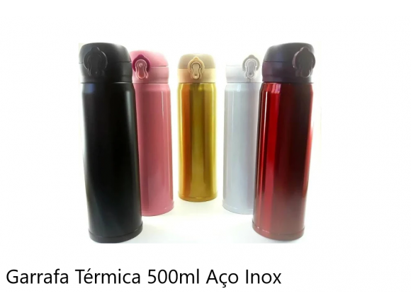 GARRAFA TERMICA INOX 500 ML GT001