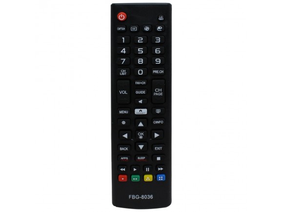 FBG-8036 CONTROLE REMOTO COMPATIVEL TV LG E SAMSUNG SMART