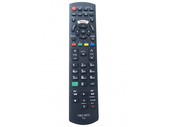 8072/7514 CONTROLE REMOTO COMPATIVEL TV PANSONIC