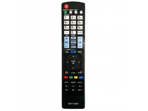 7503 CONTROLE REMOTO COMPATIVEL TV LG SMART C/ HOME E PREMIUM