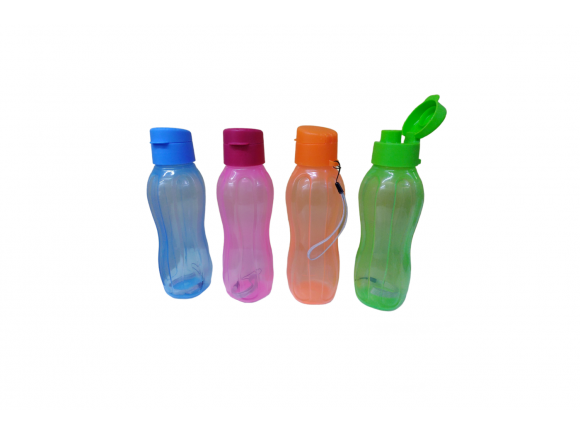 GARRAFA SQUEEZE ESPORTIVA PLASTICO 600 ML  XH9947