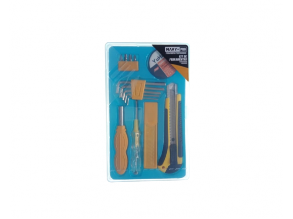 KIT DE FERRAMENTAS NA CAIXA 5 PCS 19003