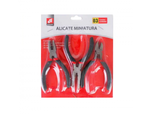 ALICATE CORTANTES CONJ 3PÇS BAR-312001-15