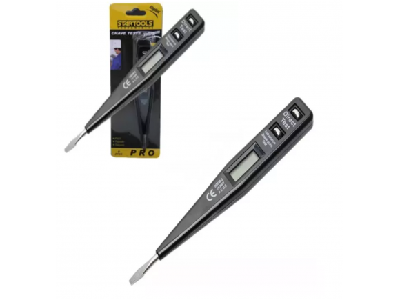 CHAVE TESTE DIGITAL VOLTAGEM 12-240V STARTOOLS AR0232