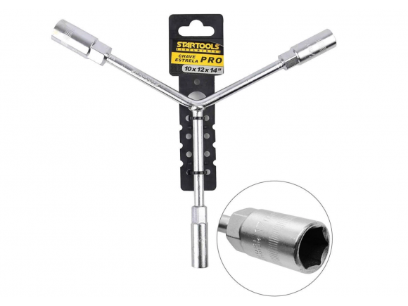 CHAVE ESTRELA PROFISSIONAL STARTOOLS 10 X 12 X 14 MM AR0052