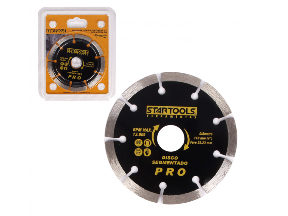 DISCO DE CORTE DIAMANTADO SEGMENTADO STARTOOLS AR0458