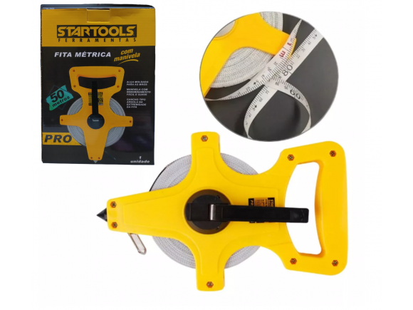 TRENA FITA METRICA DE 50 METROS STARTOOLS AR0115