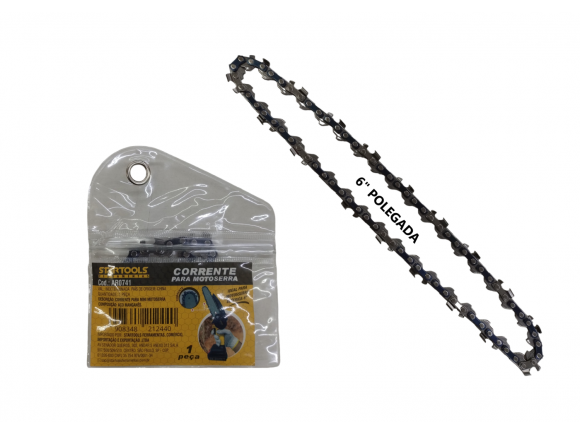 CORRENTE PARA MINI MOTOSERRA ELETRICA 6' STARTOOLS AR0741