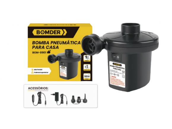 BOMBA PNEUMÁTICA PARA CASA110-220V 12V BOM-8901