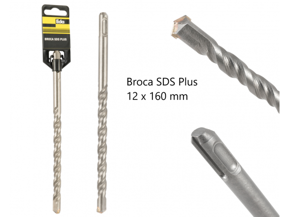 BROCA SDS PLUS 12 X 160 MM EDA OOO 019785