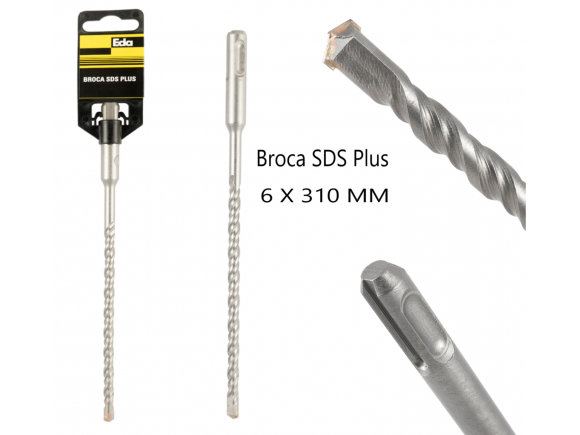 BROCA SDS PLUS 6 X 310 MM EDA OPI 019983