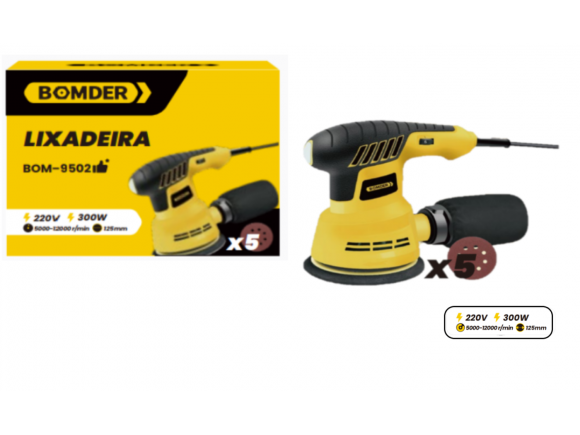 LIXADEIRA ORBITAL 220V 300W BOM-9502