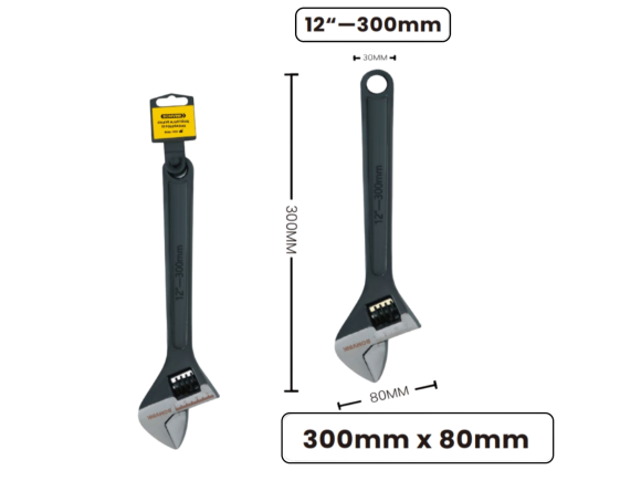 CHAVE INGLESA AJUSTAVEL 12