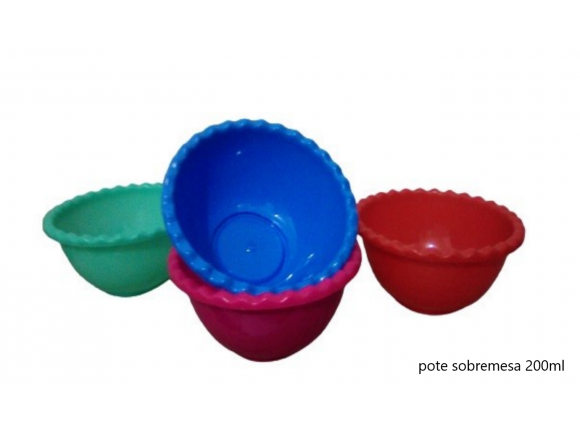 POTE DE SOBREMESA 200 ML  RS0032