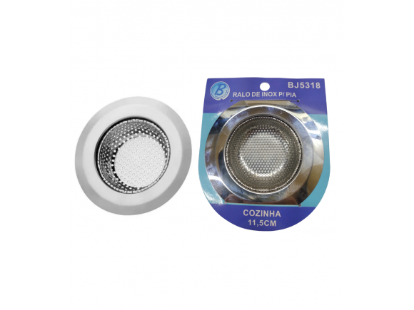 RALO DE INOX PARA PIA 11,5 CM