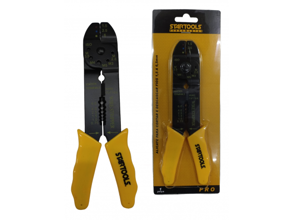 ALICATE P/ CORTAR E DSECASCAR FIOS 1,5 A 6,5MM STARTOOLS AR0452