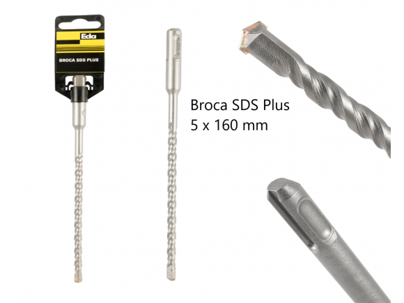 BROCA SDS PLUS 5 X 160 MM EDA OOK 019747